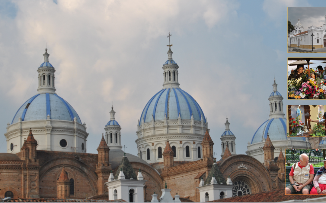 Postal.CUANDO ME PUSIERON MIRANDO A CUENCA (ECUADOR)