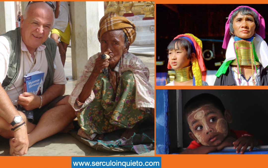 Postal. BIRMANIA, UN PAÍS DE MUJERES