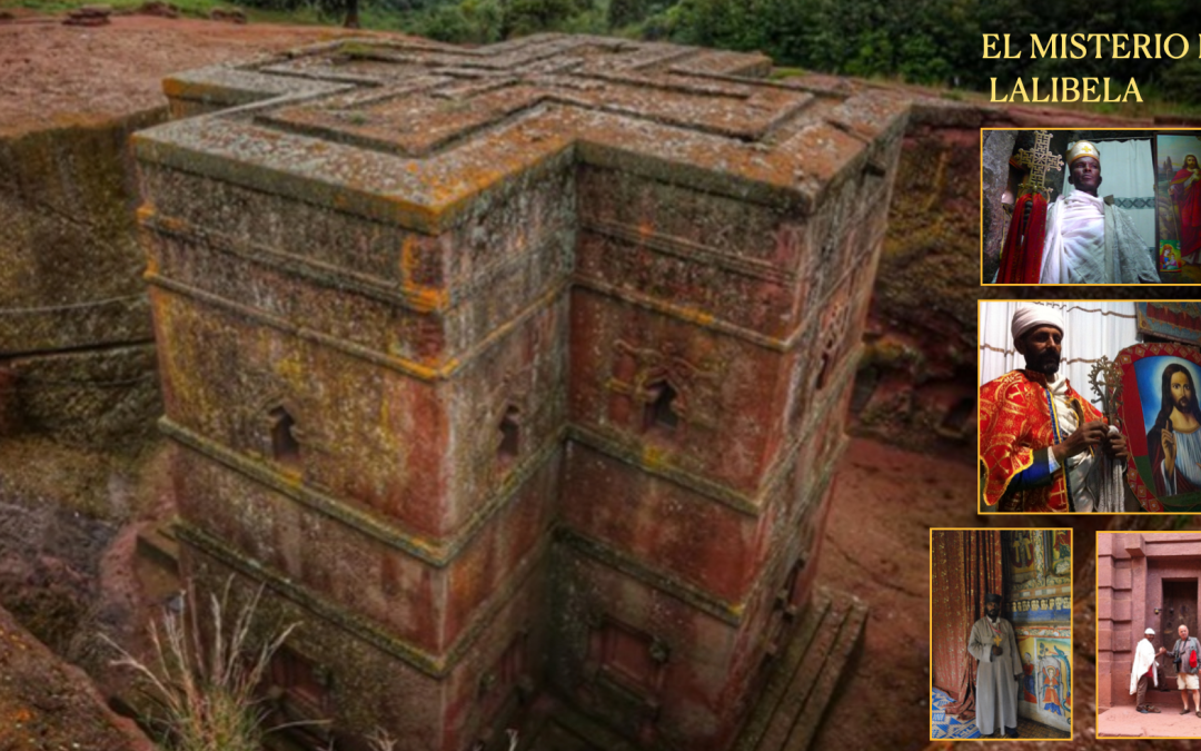 Postal. REZANDO EN UNA IGLESIA DE ETIOPÍA