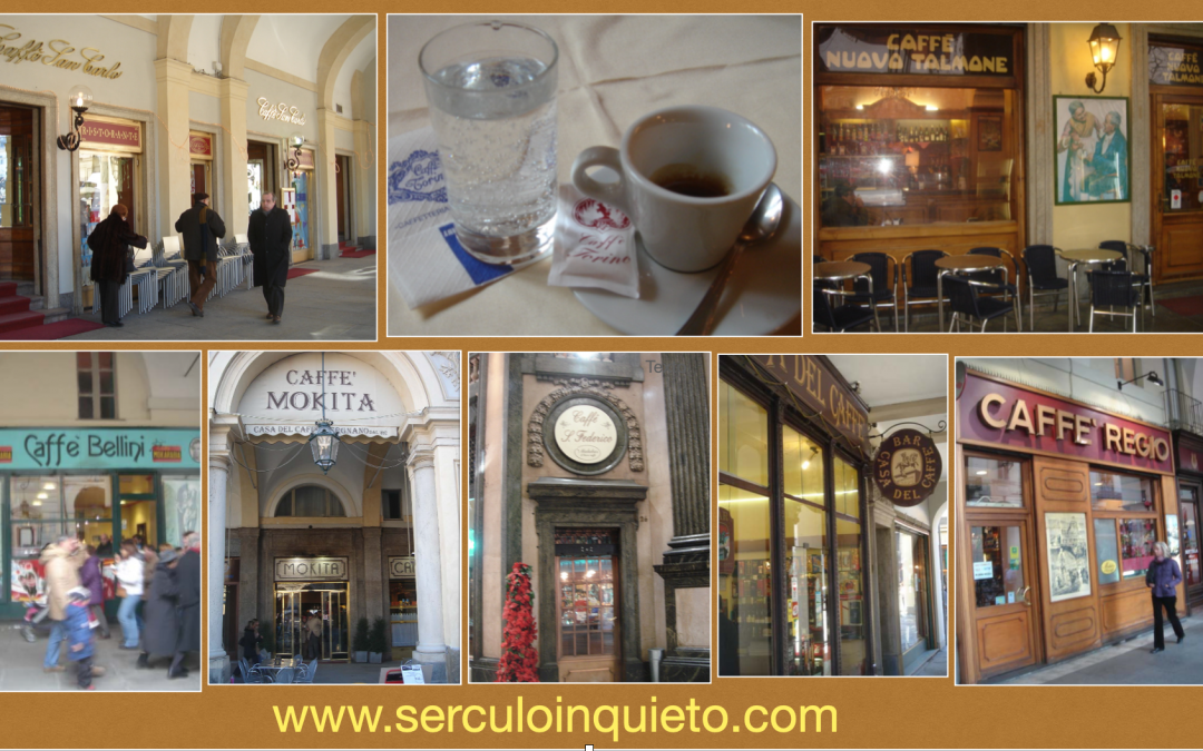 Postal. TOMARSE UN “RISTRETTO” EN TURÍN