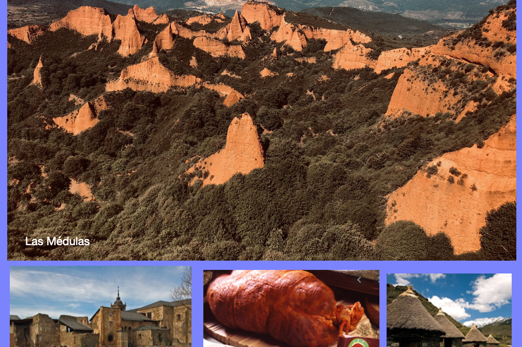 Postal. EL BIERZO, ENTRE EL PARAÍSO Y LA POESÍA