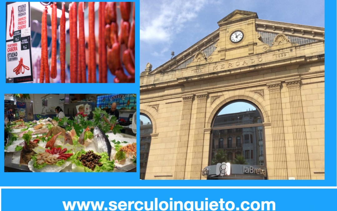 Postal. EL MERCADO DE LA BRETXA (SAN SEBASTIÁN)