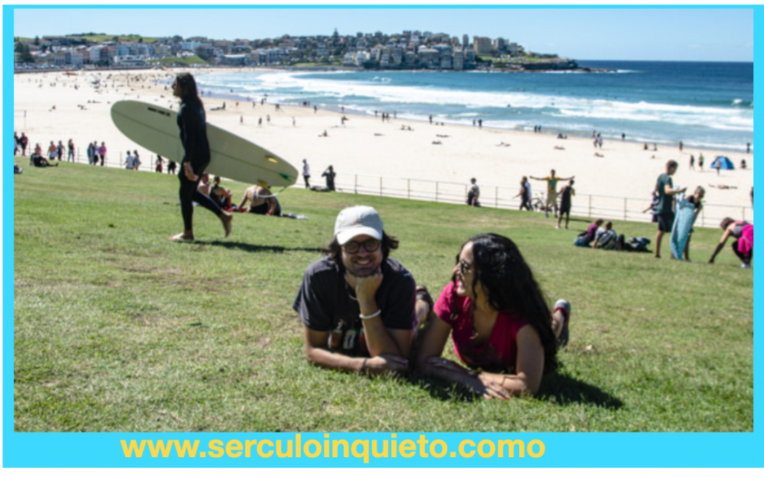 Postal. BONDI (SIDNEY), PARAÍSO SURFERO
