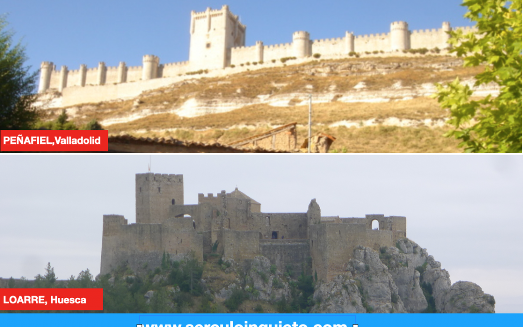 Postal. VA DE CASTILLOS: PEÑAFIEL Y LOARRE