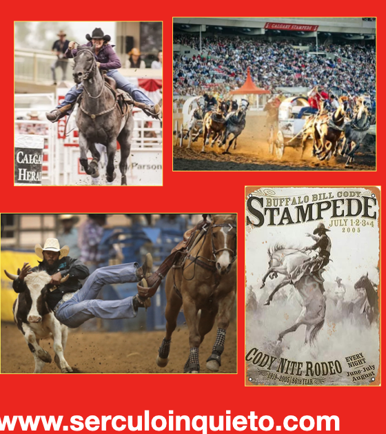 Postal. CALGARY, EL RODEO MÁS GRANDE DEL MUNDO