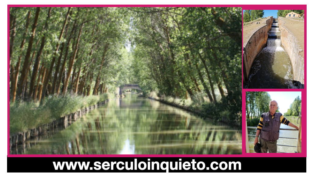 Postal. NAVEGANDO POR EL CANAL DE CASTILLA