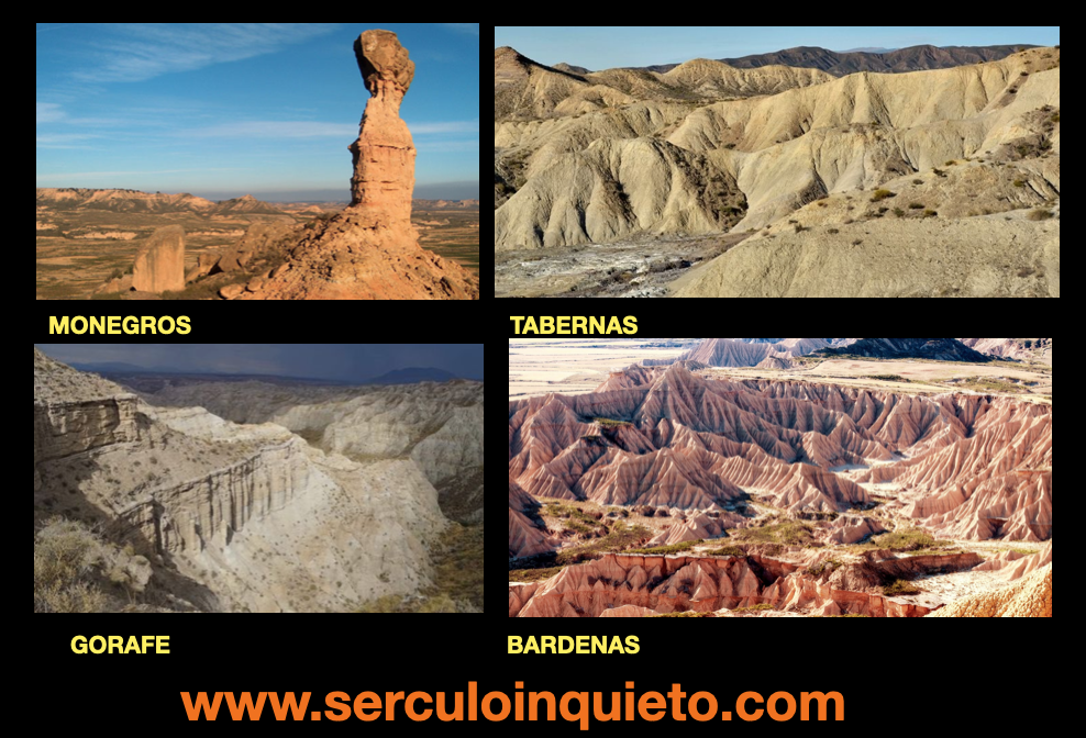 Postal. DESIERTOS DE ESPAÑA