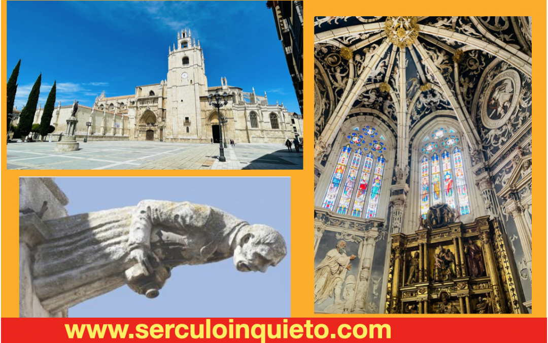 Postal.  LA GÓRGOLA MISTERIOSA DE LA BELLA DESCONOCIDA PALENTINA